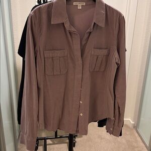 Rails Mauve Button-Down Shirt